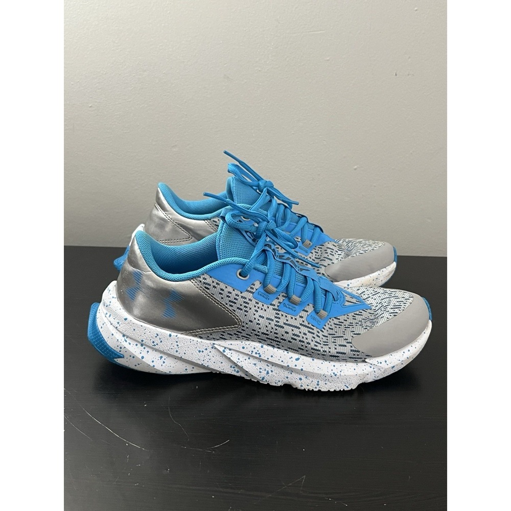 Under Armour Scramjet 5 Running Shoes Tin Blue 3025549-100 / US Size 7Y